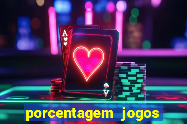 porcentagem jogos slots pg